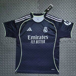 Real Madrid 25/26 Away Jersey Fan Version Slim Fit